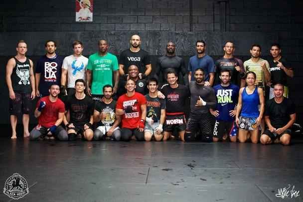 Em junho e julho, Anderson Silva intensificou os treinamentos na academia Black House