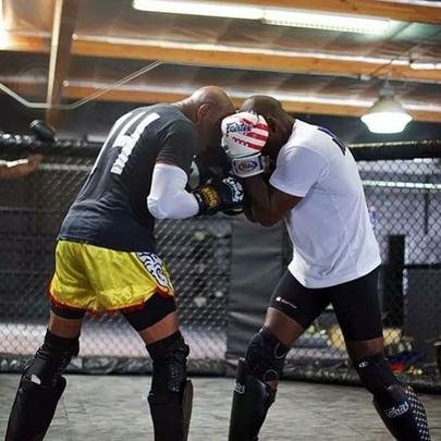 Em janeiro, Anderson realizou a reta final de sua preparação para a luta contra Nick Diaz