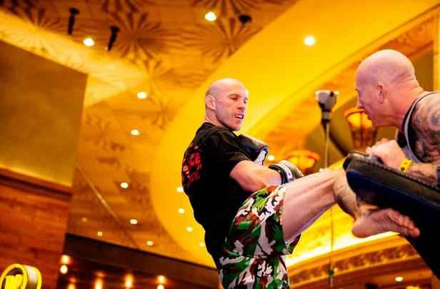 Imagens do treino aberto do UFC 182 em Las Vegas - Donald Cerrone