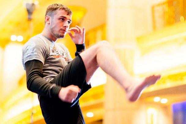 Imagens do treino aberto do UFC 182 em Las Vegas - Myles Jury