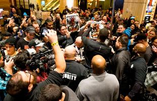 Imagens do treino aberto do UFC 182 em Las Vegas - Jon Jones