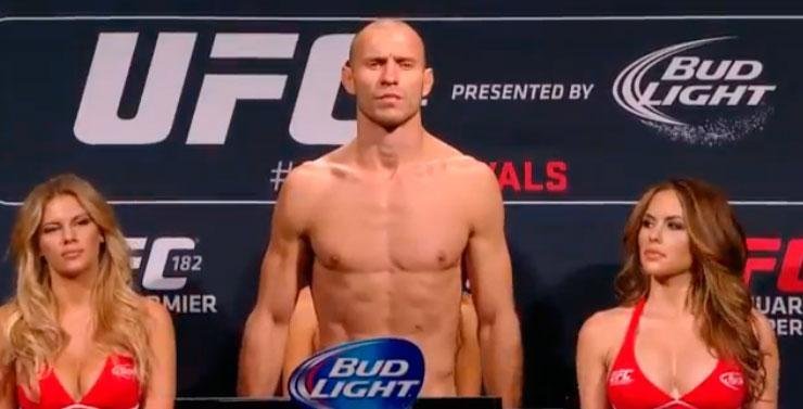 Confira as imagens da pesagem do UFC 182 - Donald Cerrone 