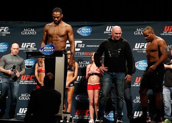 Confira as imagens da pesagem do UFC 182 - Jon Jones