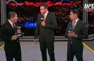 Fabrcio Werdum comenta UFC para emissoras da Amrica Latina