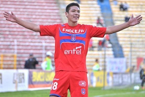 Universitario de Sucre-BOL, rival do Cruzeiro - Atacante Juan Eduardo Fierro, vindo do Sport Boys