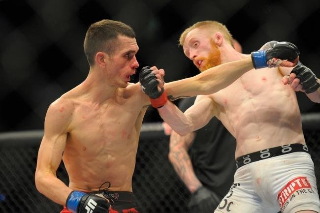 Paddy Holohan (bermuda branca) venceu Shane Howell por deciso unnime