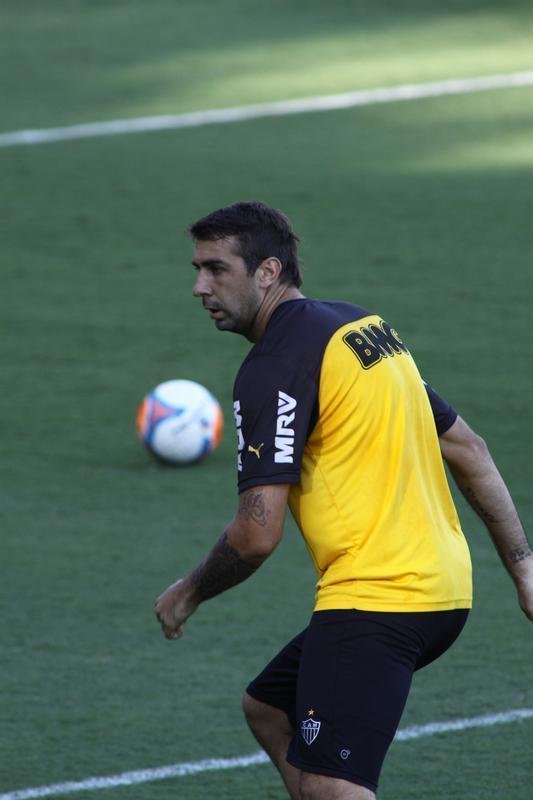 Treino do Atltico nesta tera-feira (20/01). Levir Culpi promoveu atividade ttica em campo reduzido na Cidade do Galo como preparao para o amistoso contra o Shakhtar no Independncia