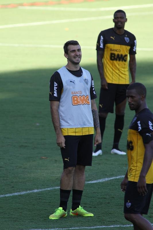 Treino do Atltico nesta tera-feira (20/01). Levir Culpi promoveu atividade ttica em campo reduzido na Cidade do Galo como preparao para o amistoso contra o Shakhtar no Independncia