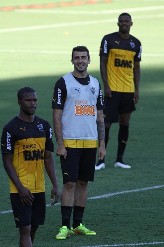 Treino do Atltico nesta tera-feira (20/01). Levir Culpi promoveu atividade ttica em campo reduzido na Cidade do Galo como preparao para o amistoso contra o Shakhtar no Independncia