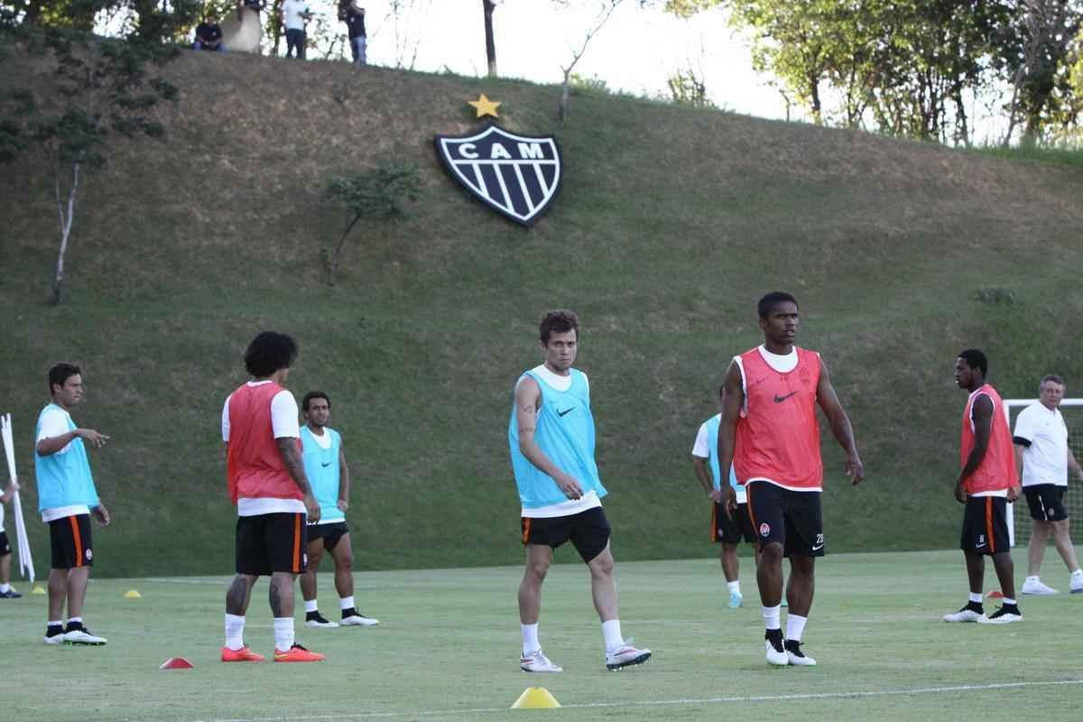 Treino do Shakhtar Donetsk da ucrnia na Cidade do Galo. Time de Bernard enfrenta o Atltico nesta quarta-feira, no Independncia, em amistoso