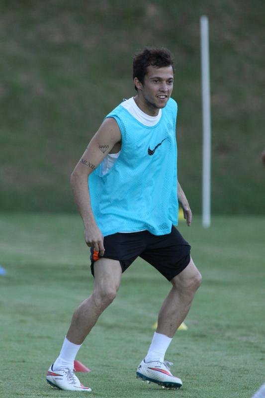 Treino do Shakhtar Donetsk da Ucrnia na Cidade do Galo. Time de Bernard enfrenta o Atltico nesta quarta-feira, no Independncia, em amistoso