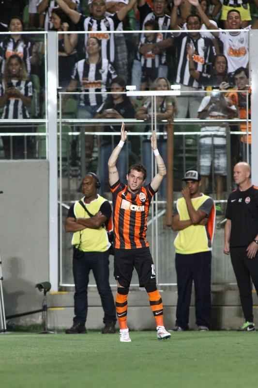 Imagens do amistoso internacional entre Atltico e Shakhtar Donetsk, da Ucrnia, no Estdio Independncia