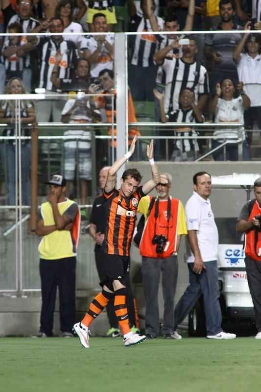 Imagens do amistoso internacional entre Atltico e Shakhtar Donetsk, da Ucrnia, no Estdio Independncia
