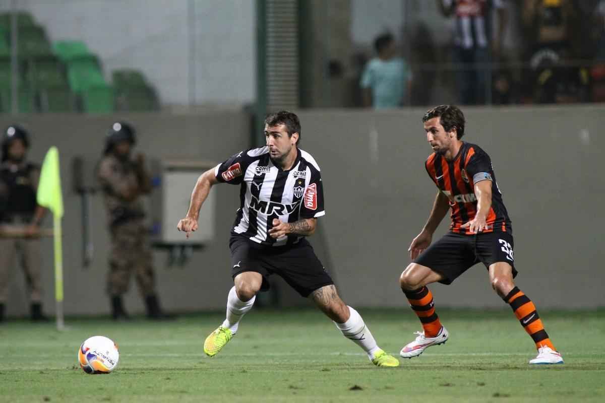 Imagens do amistoso internacional entre Atltico e Shakhtar Donetsk, da Ucrnia, no Estdio Independncia