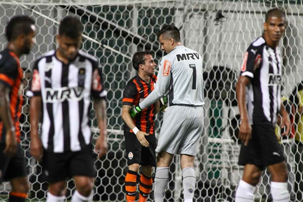 Imagens do amistoso internacional entre Atltico e Shakhtar Donetsk, da Ucrnia, no Estdio Independncia