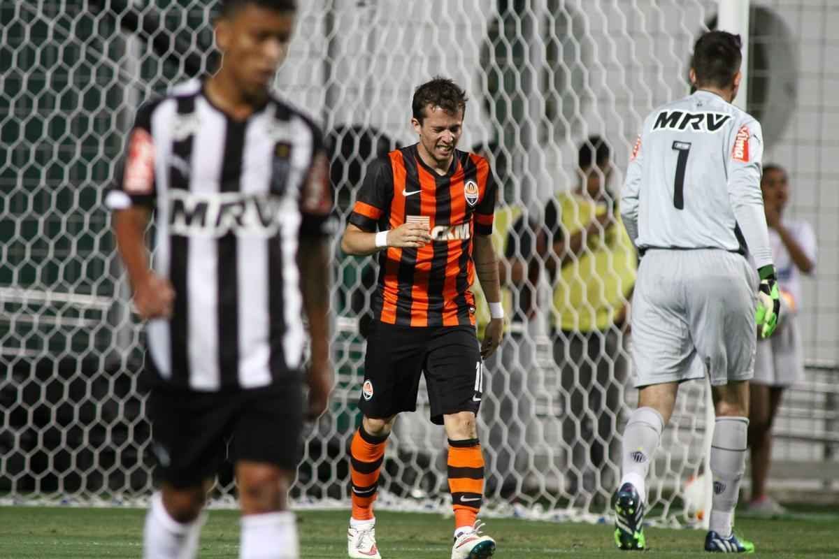 Imagens do amistoso internacional entre Atltico e Shakhtar Donetsk, da Ucrnia, no Estdio Independncia