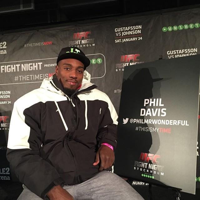 Confira as imagens do Media Day do UFC na Sucia - Phil Davis