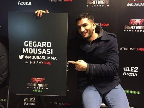 Confira as imagens do Media Day do UFC na Sucia - Gegard Mousasi 