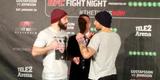 Confira as imagens do Media Day do UFC na Sucia - Akira Corassani e Sam Sicilia