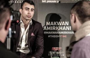 Confira as imagens do Media Day do UFC na Sucia - Makwan Amirkhani