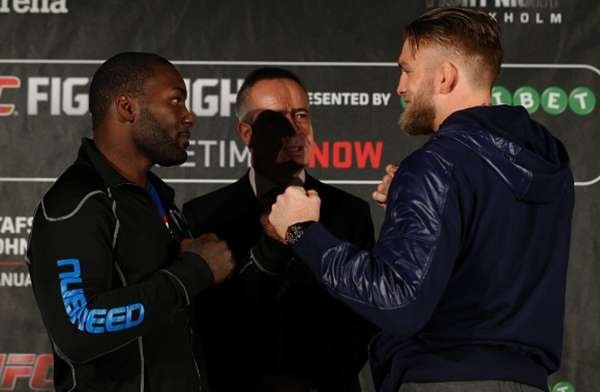 Confira as imagens do Media Day do UFC na Sucia - Anthony Johnson e Alexander Gustafsson