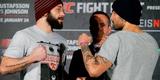 Confira as imagens do Media Day do UFC na Sucia - Akira Corassani e Sam Sicilia
