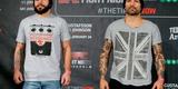Confira as imagens do Media Day do UFC na Sucia - Akira Corassani e Sam Sicilia
