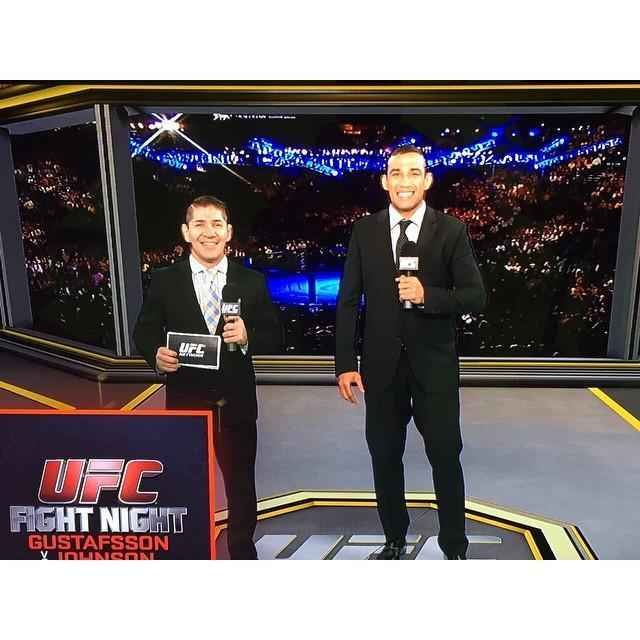 Imagens das lutas e bastidores do UFC on FOX 14, na Sucia - Fabricio Werdum comenta evento pela TV Latina