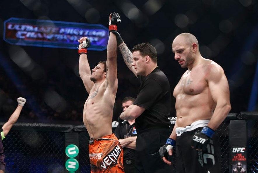 Imagens das lutas e bastidores do UFC on FOX 14, na Sucia - Nikita Krylov venceu Stanislav Nedkov por finalizao a 1m24s do primeiro round