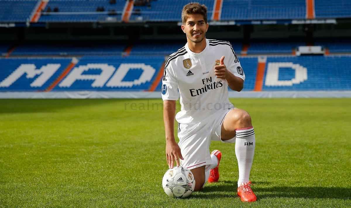 Imagens dos exames mdicos e apresentao de Lucas Silva no Real Madrid