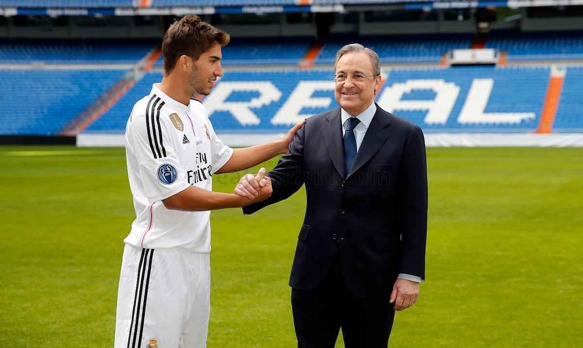 Imagens dos exames mdicos e apresentao de Lucas Silva no Real Madrid