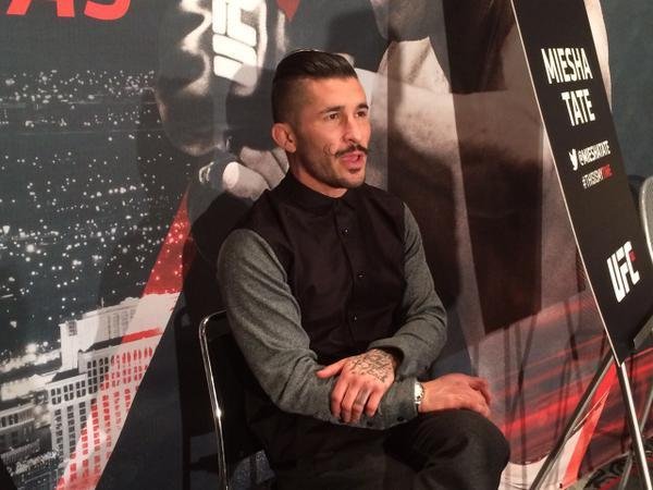 Veja imagens do Media Day do UFC 183, em Las Vegas - Ian McCall