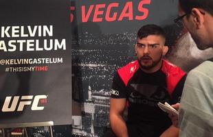 Veja imagens do Media Day do UFC 183, em Las Vegas - Kelvin Gastelum
