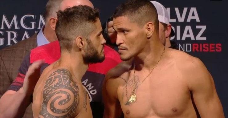 Confira a galeria de fotos da pesagem do UFC 183 - Rick Monstro x Ildemar Alcntara