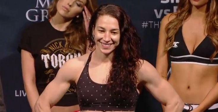 Confira a galeria de fotos da pesagem do UFC 183 - Sara McMann