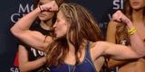 Confira a galeria de fotos da pesagem do UFC 183 - Miesha Tate 