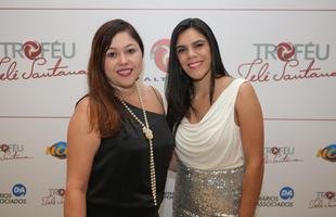 Grandes estrelas desfilaram pelo Teatro Bradesco durante a cerim�nia do Tel� Santana