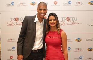Imagens de bastidores do Tel� Santana, com jogadores, t�cnicos, autoridades e convidados