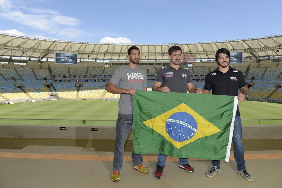 Leo Santos, Demian Maia e Erick Silva