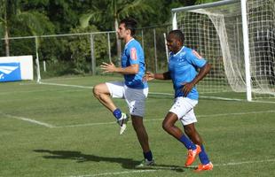 De Arrascaeta foi inscrito no BID e estrear pelo Cruzeiro contra o Guarani, nesta quarta; os reforos Paulo Andr e Willians participaram pela primeira vez de uma atividade sob o comando de Marcelo Oliveira