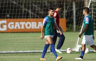 De Arrascaeta foi inscrito no BID e estrear pelo Cruzeiro contra o Guarani, nesta quarta; os reforos Paulo Andr e Willians participaram pela primeira vez de uma atividade sob o comando de Marcelo Oliveira