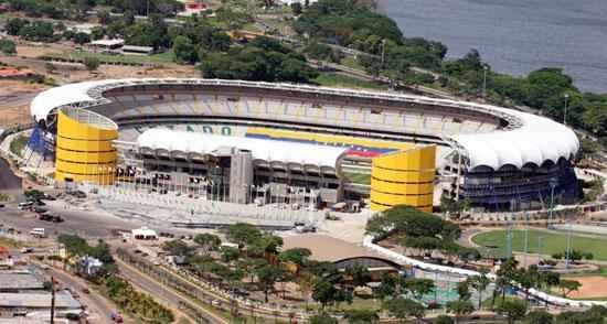 Centro Total de Entretenimiento Cachamay, casa doMineros de Guayana na Libertadores