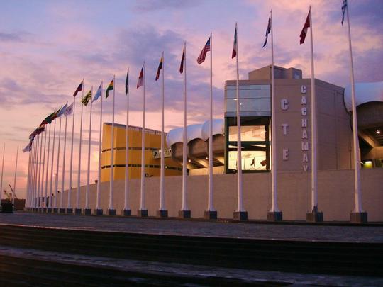 Centro Total de Entretenimiento Cachamay, casa doMineros de Guayana na Libertadores
