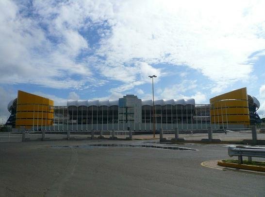 Centro Total de Entretenimiento Cachamay, casa doMineros de Guayana na Libertadores