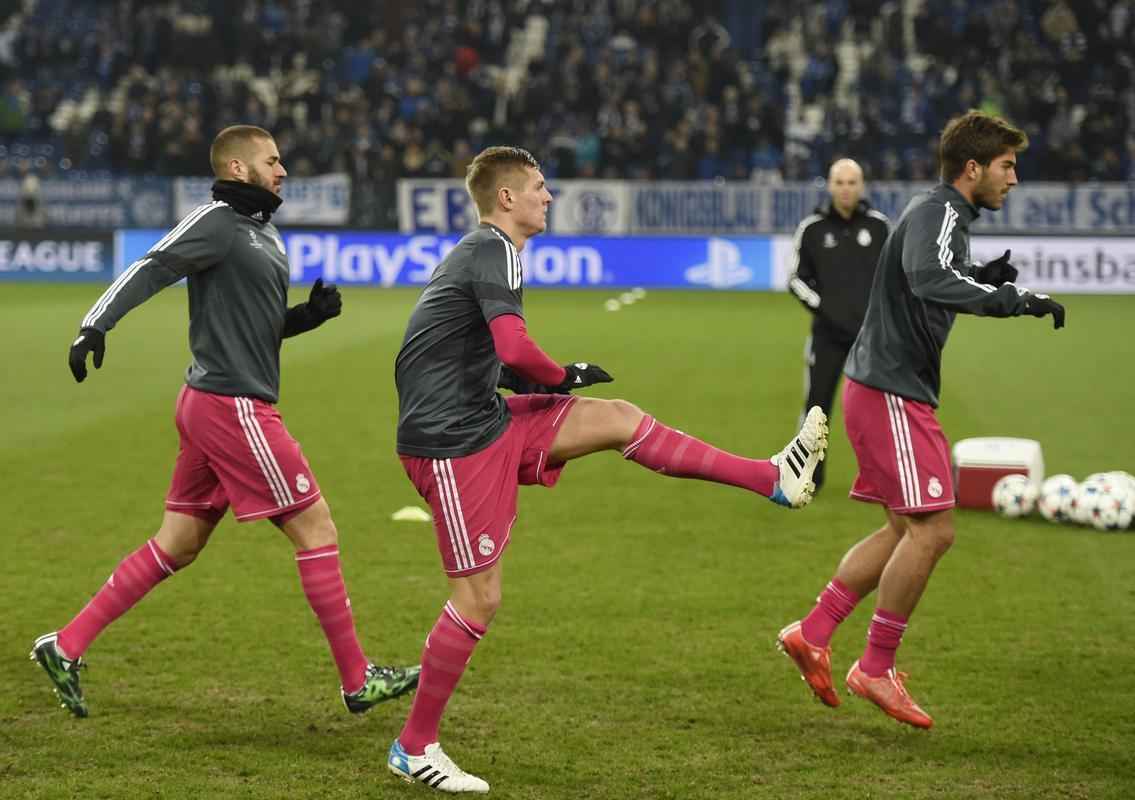 Real Madrid visitou o Schalke 04 em Gelsenkirchen, na Alemanha, no jogo de ida das oitavas de final