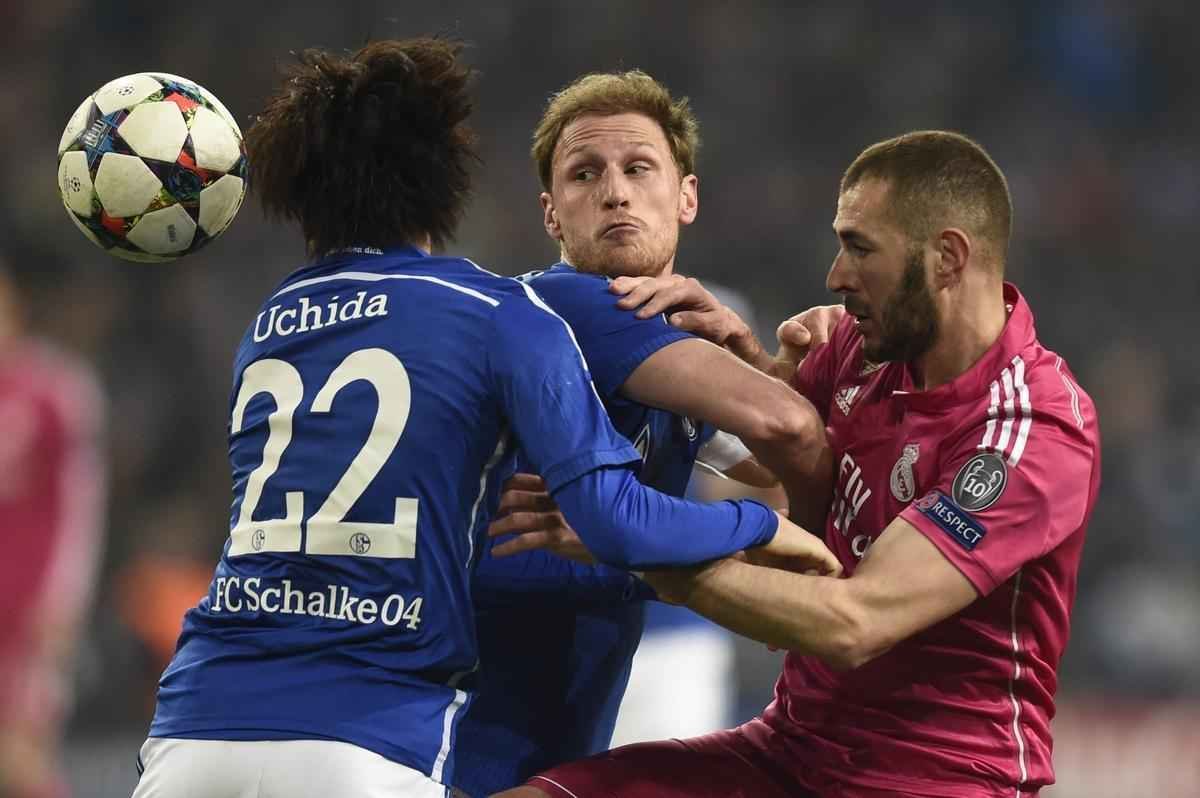 Real Madrid visitou o Schalke 04 em Gelsenkirchen, na Alemanha, no jogo de ida das oitavas de final