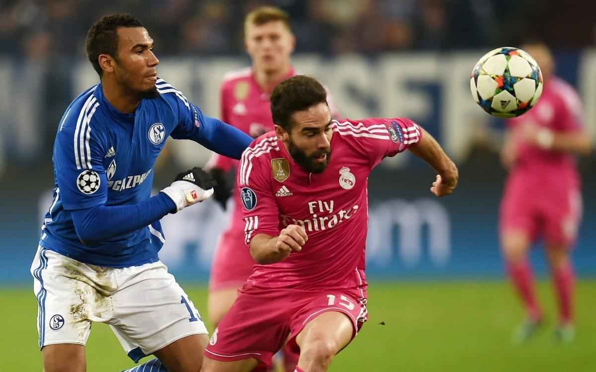Real Madrid visitou o Schalke 04 em Gelsenkirchen, na Alemanha, no jogo de ida das oitavas de final