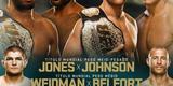 Em 23 de maio, o UFC realizada o tradicional evento na semana do Memorial Day e j programou duas eletrizantes disputas de cinturo, em Las Vegas: Jon Jones x Anthony Johnson e Chris Weidman x Vitor Belfort 