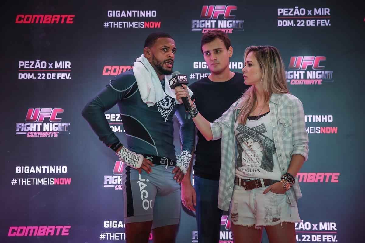 Treino aberto do UFC em Porto Alegre - Michael Johnson