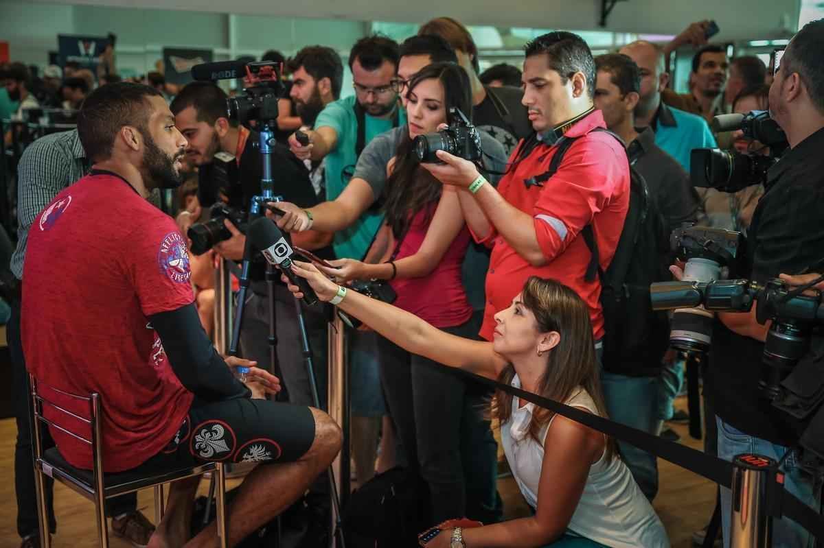 Treino aberto do UFC em Porto Alegre - Edson Barboza
